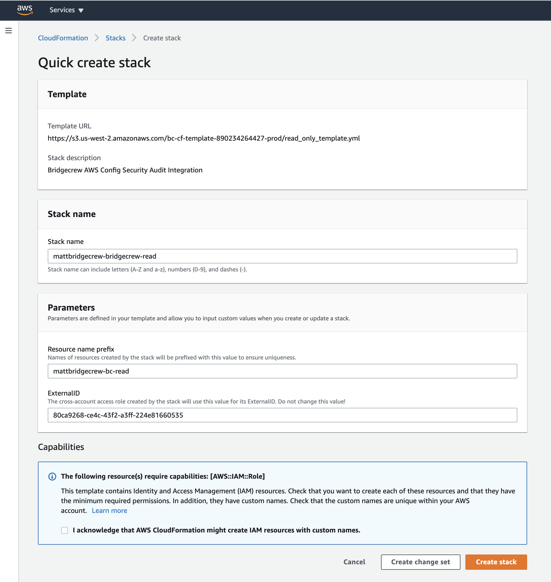 AWS Bridgecrew Integration