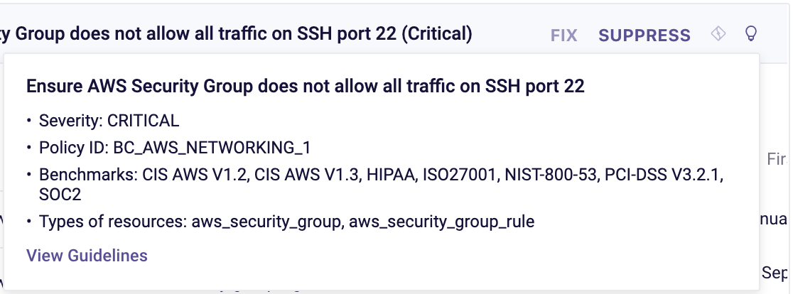 AWS Bridgecrew integration